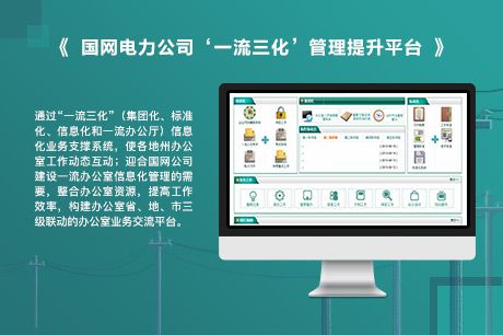 电力公司‘一流三化’管理提升平台